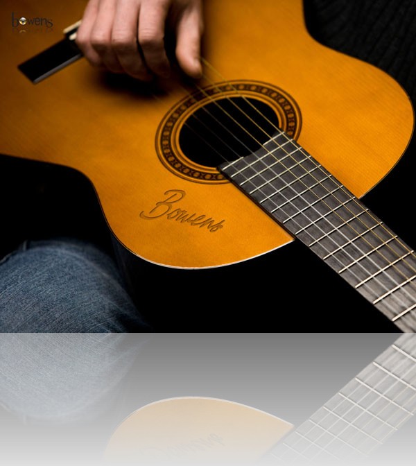 Name engraved on guitar