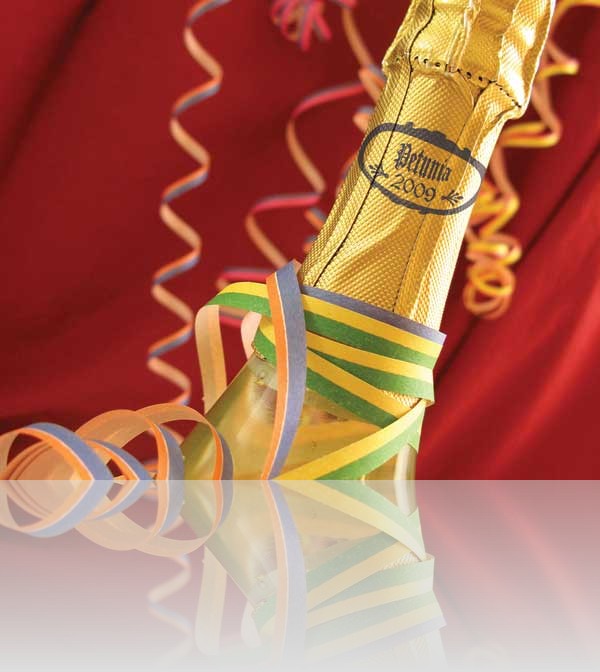 Champagne bottle